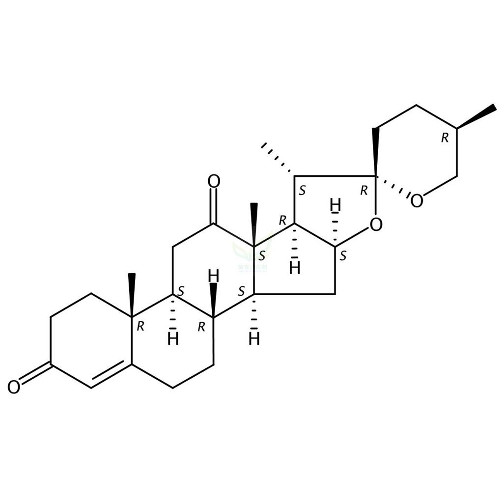 蒺藜苷元,25D-Spirost-4-ene-3,12-dione