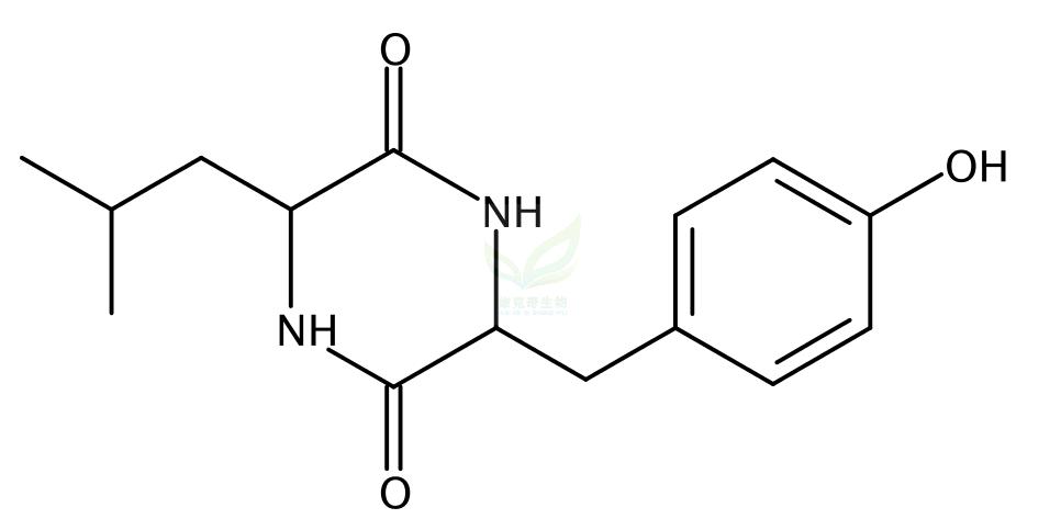 环(酪氨酸-亮氨酸)二肽,3-[(4-Hydroxyphenyl)methyl]-6-(2-methylpropyl)-2,5-piperazinedione