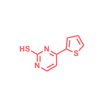 6-(噻吩-2-基)嘧啶-2(1H)-硫酮,4-(2-Thienyl)pyrimidine-2-thiol