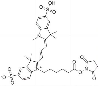磺酰基Cy3 NHS酯,Sulfo-Cy3 NHS Ester