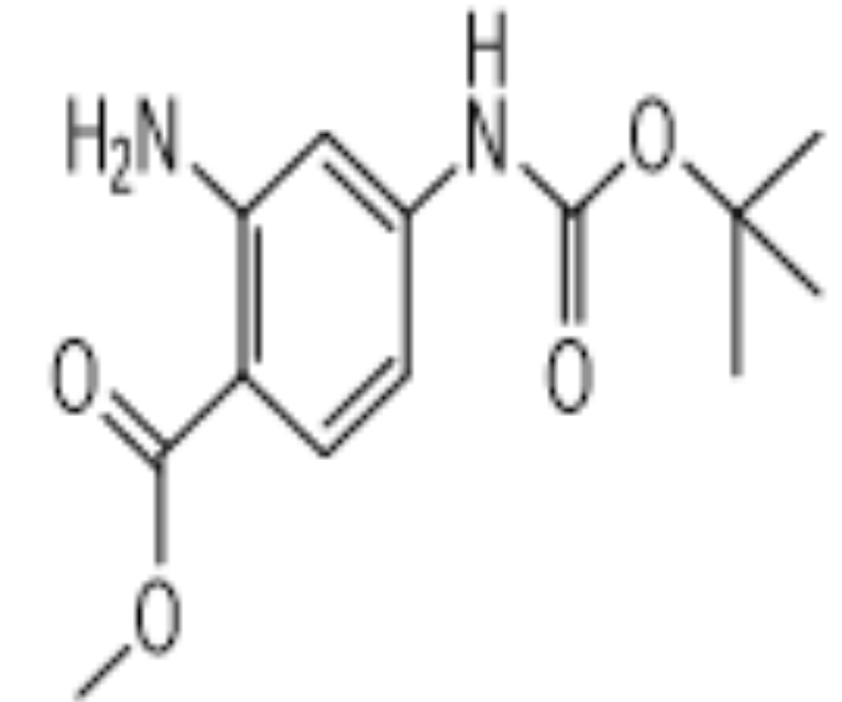 2-氨基-4-(1,1-二甲基乙氧基)羰基氨基-苯甲酸甲酯