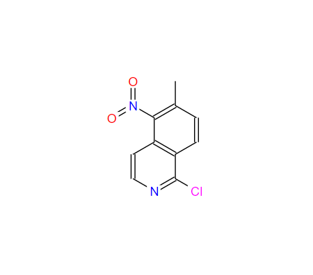 1-氯-6-甲基-5-硝基异喹啉,1-chloro-6-Methyl-5-nitroisoquinoline