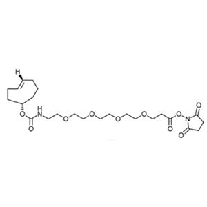 TCO-PEG4-NHS Ester，1621096-79-4，反式環(huán)辛烯-四聚乙二醇-活性脂