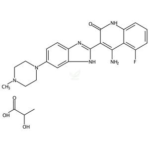 多韦替尼二乳酸  Dovitinib Dilactic Acid  852433-84-2