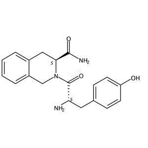 (3S)-2-[(2S)-2-Amino-3-(4-hydroxyphenyl)-1-oxopropyl]-1,2,3,4-tetrahydro-3-isoquinolinecarboxamide