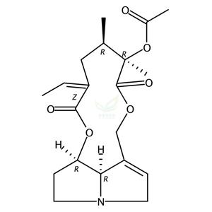 乙酰化千里光碱  Senecionine acetate  126642-77-1