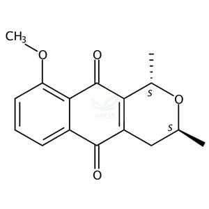 异红葱乙素  Isoeleutherin  1078723-14-4