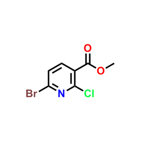 6-溴-2-氯烟酸甲酯,Methyl 6-bromo-2-chloronicotinate