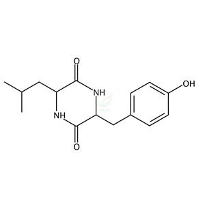 环(酪氨酸-亮氨酸)二肽,3-[(4-Hydroxyphenyl)methyl]-6-(2-methylpropyl)-2,5-piperazinedione