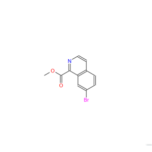 7-溴异喹啉-1-甲酸甲酯,methyl 7-bromoisoquinoline-1-carboxylate