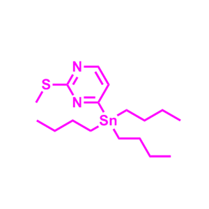 2-(甲硫基)-4-(三丁基甲锡烷基)嘧啶
