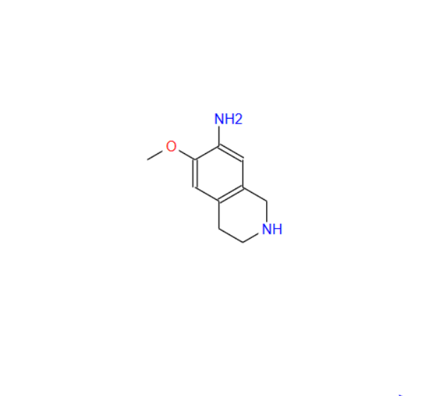 甲氧基-1,2,3,4-四氢异喹啉-7-胺,7-Isoquinolinamine, 1,2,3,4-tetrahydro-6-methoxy-