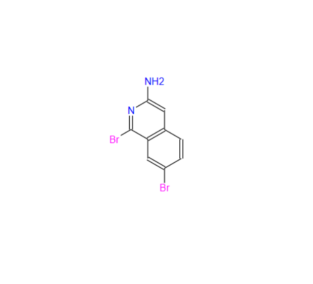 1,7-二溴异喹啉-3-胺,1,7-DIBROMO-3-ISOQUINOLINAMINE