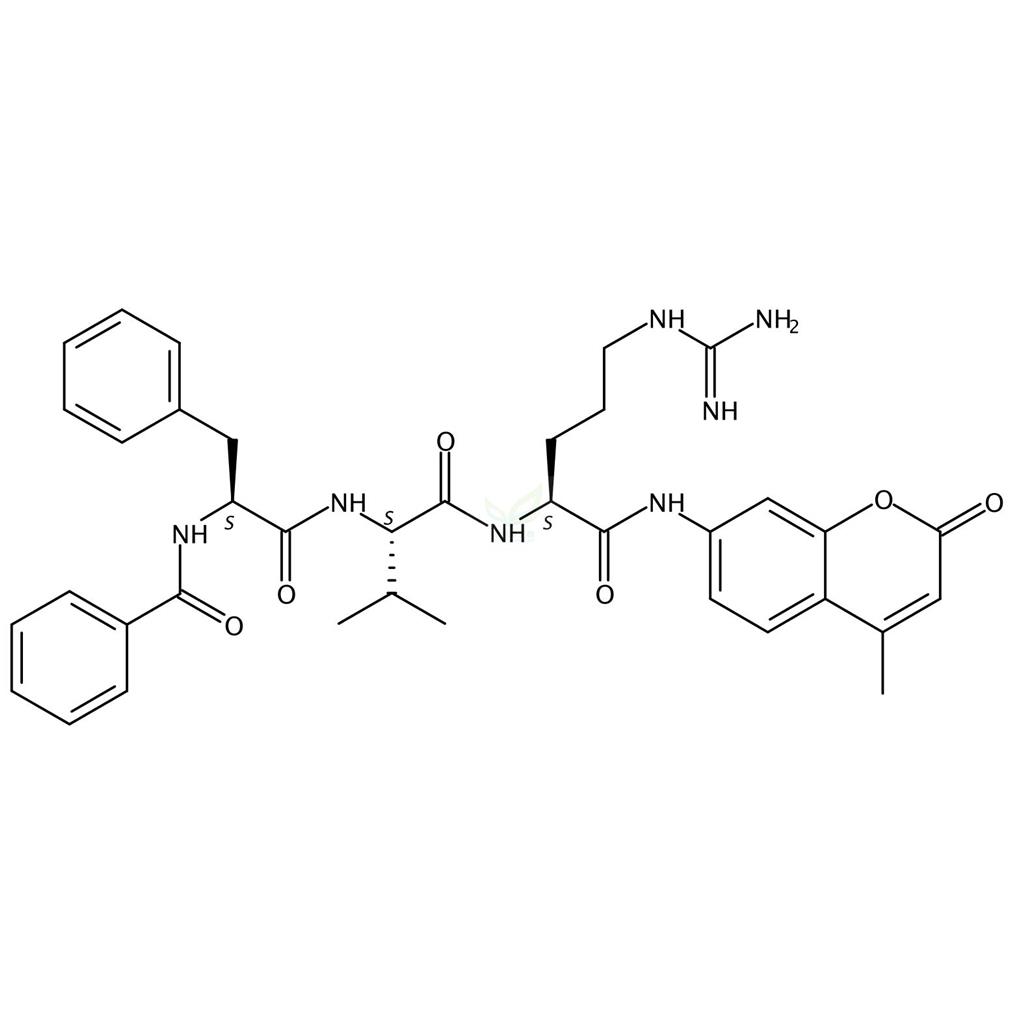 N-Benzoyl-L-phenylalanyl-L-valyl-N-(4-methyl-2-oxo-2H-1-benzopyran-7-yl)-L-argininamide