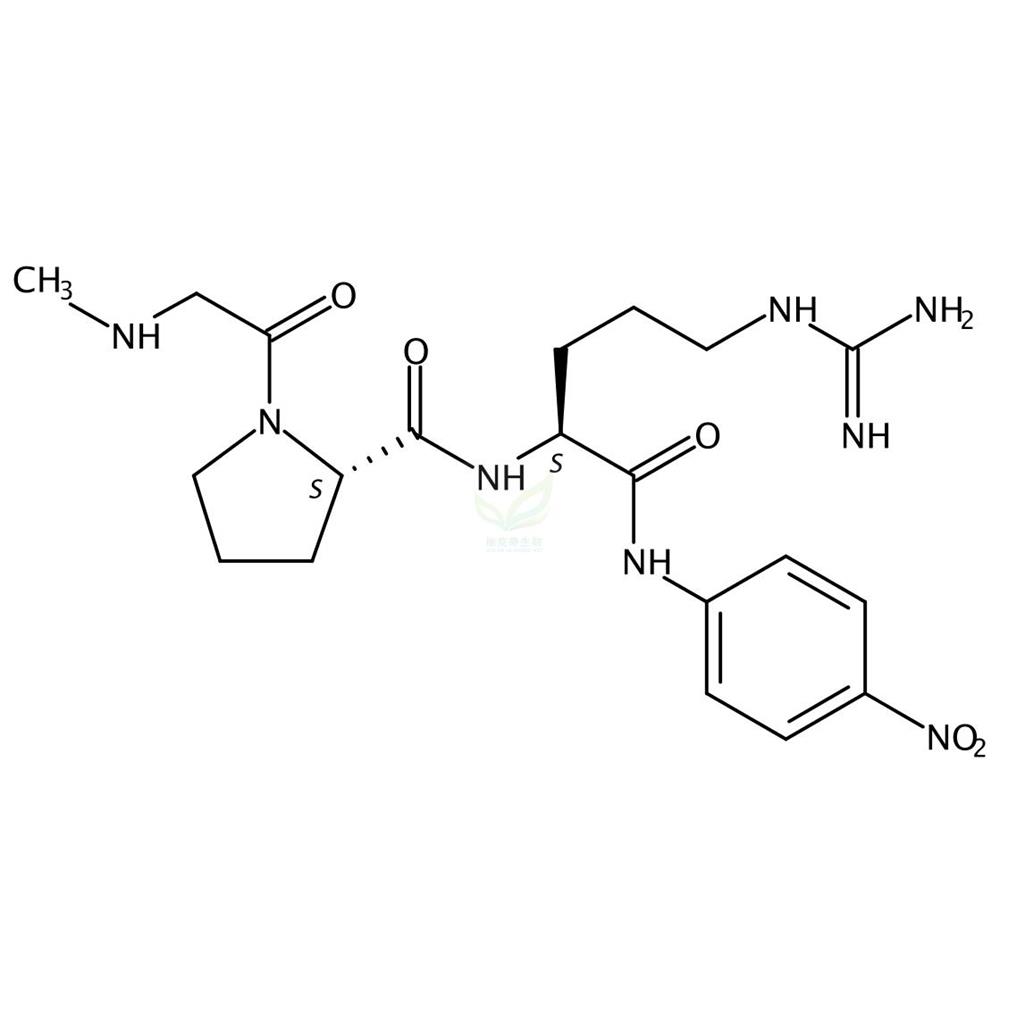 肌氨酰-脯氨酰-精氨酰-对硝基苯胺,L-Argininamide,N-methylglycyl-L-prolyl-N-(4-nitrophenyl)-