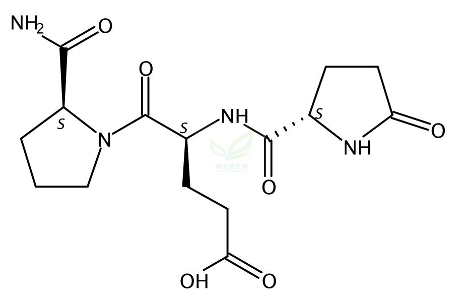 5-Oxo-L-prolyl-L-α-glutamyl-L-prolinamide