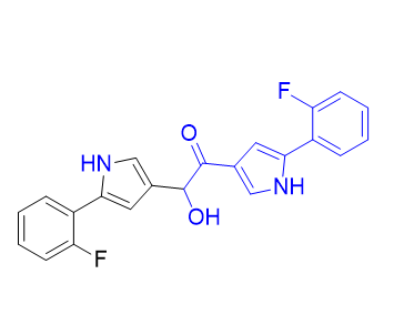 沃诺拉赞杂质56,1,2-bis(5-(2-fluorophenyl)-1H-pyrrol-3-yl)-2-hydroxyethan-1-one