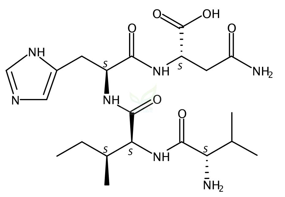 L-Valyl-L-isoleucyl-L-histidyl-L-asparagine