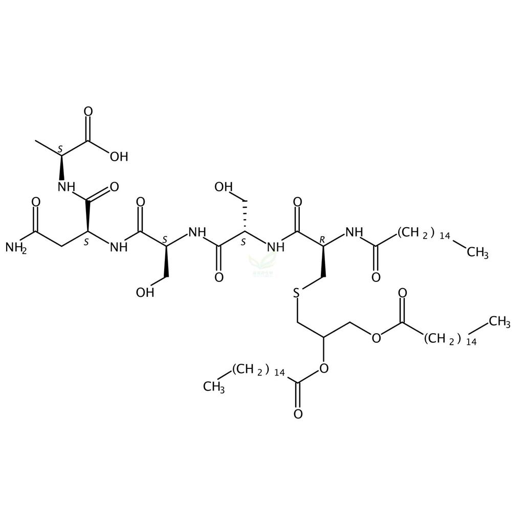 2,3-二(棕榈酰氧基)-2-丙基-N-棕榈酰-半胱氨酰-丝氨酰-丝氨酰-天冬氨酰胺酰-丙氨酸,MTPP