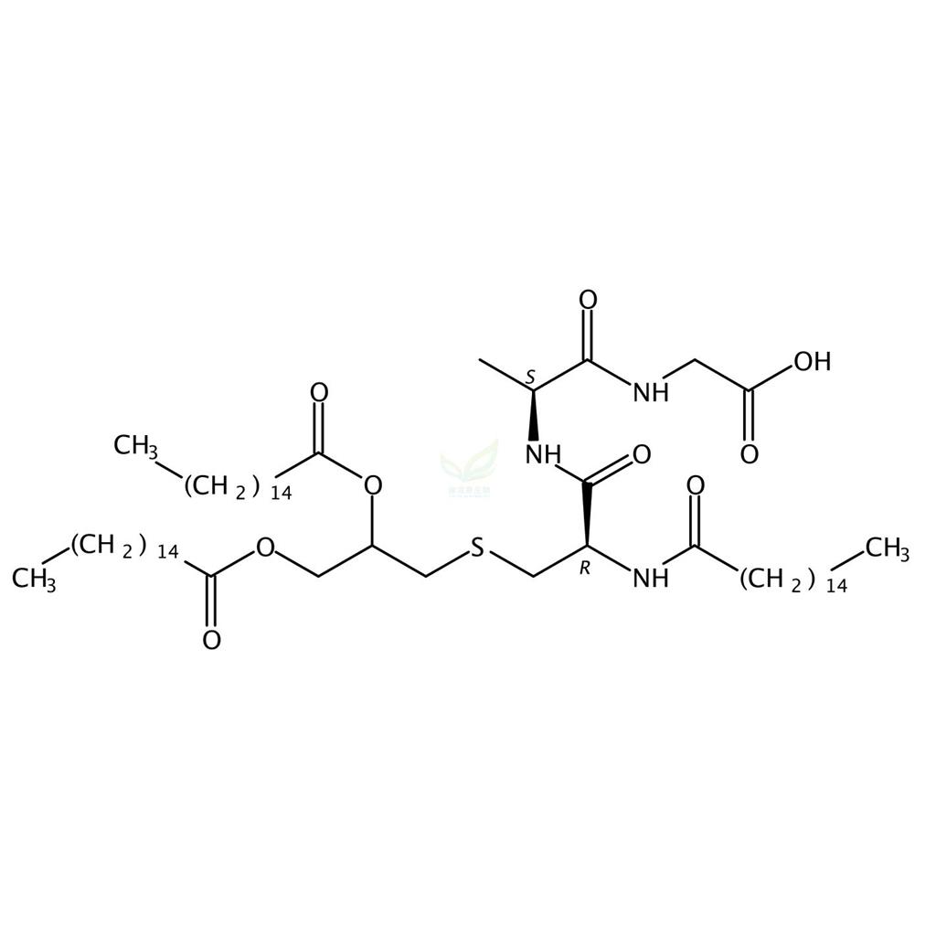 聚丙烯酰胺3-半胱氨酸甘氨酸羟基,S-[2,3-Bis[(1-oxohexadecyl)oxy]propyl]-N-(1-oxohexadecyl)-L-cysteinyl-L-alanylglycine