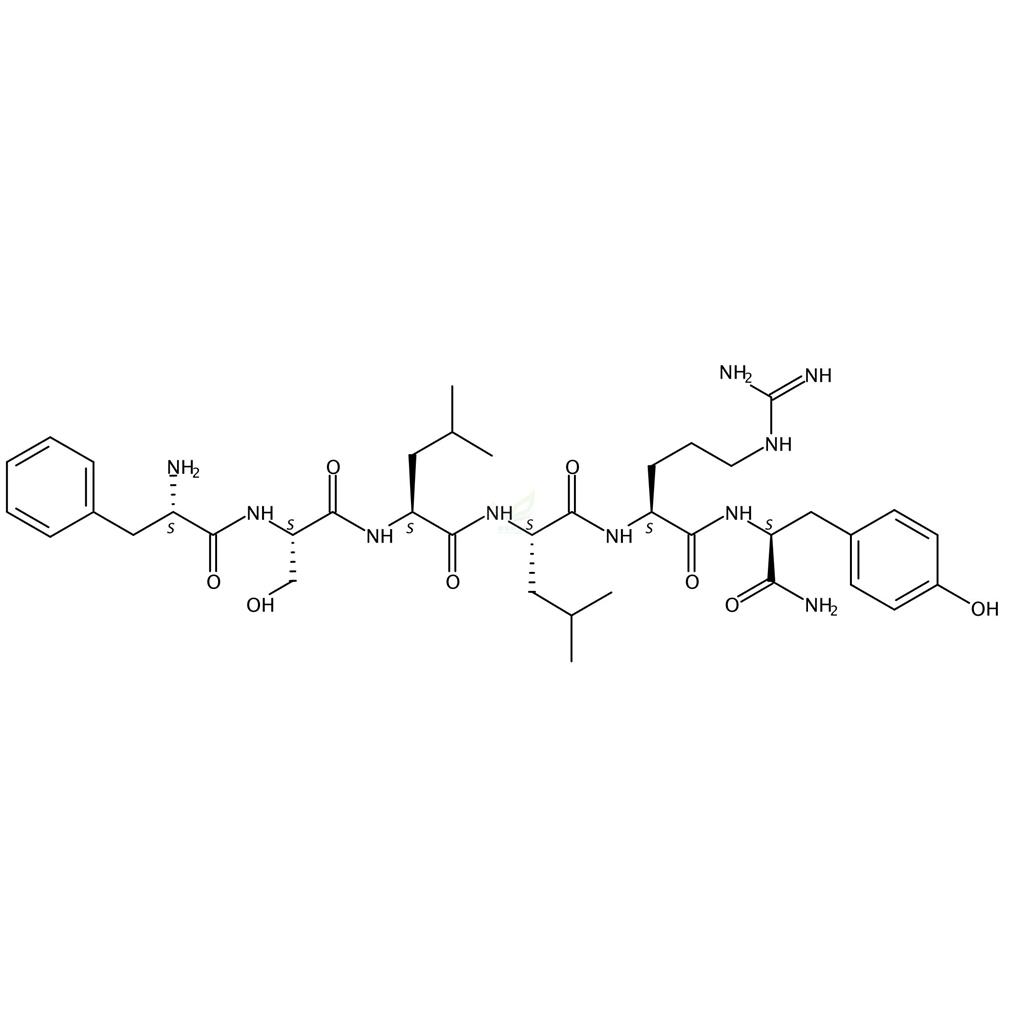 L-苯丙氨酰-L-丝氨酰-L-亮氨酰-L-亮氨酰-L-精氨酰-L-酪氨酰胺,L-Phenylalanyl-L-seryl-L-leucyl-L-leucyl-L-arginyl-L-tyrosinamide