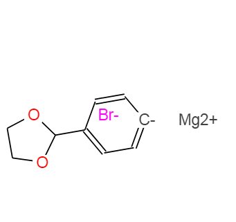 4-（1,3-二氧雜環(huán)戊烯-2-基）苯基溴化鎂,4-(1,3-Dioxolan-2-yl)phenylmagnesium bromide