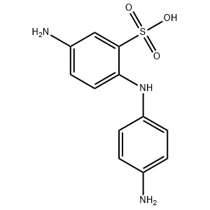 4,4'-二氨基二苯胺-2-磺酸,5-amino-2-(4-aminoanilino)benzenesulfonic acid