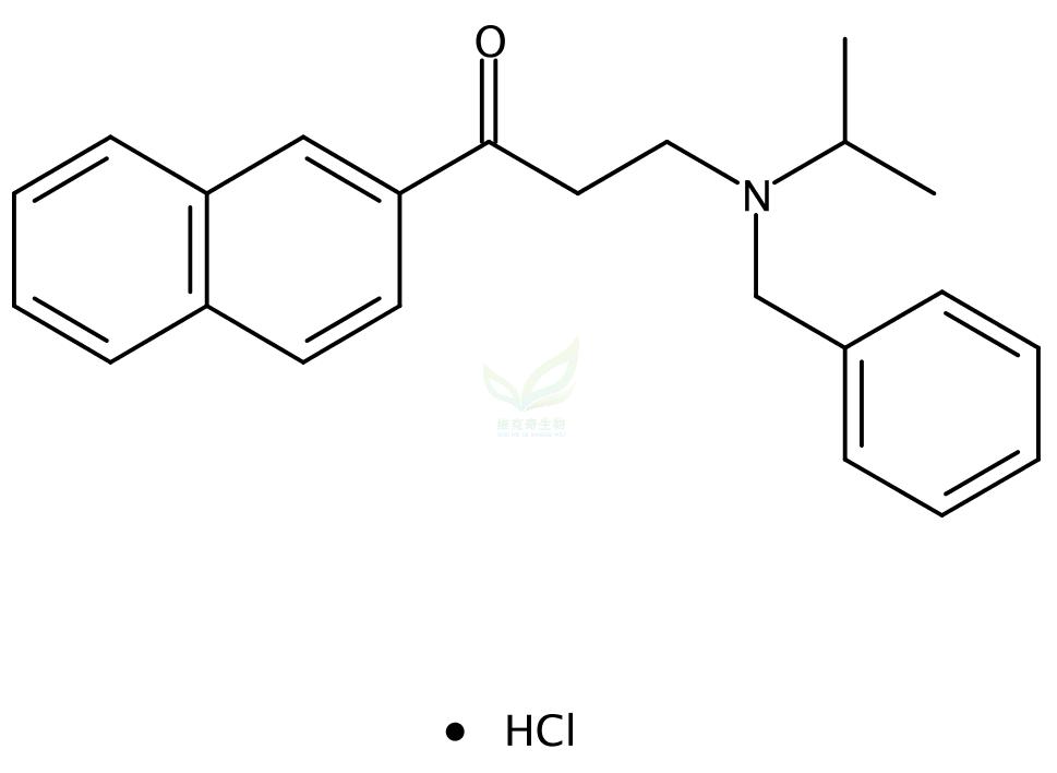 3-[异丙基(苄基)氨基]-1-(2-萘基)-1-丙酮盐酸盐,ZM 39923-hydrochloride