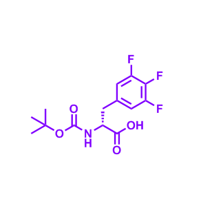 (R)-2-((叔丁氧基羰基)氨基)-3-(3,4,5-三氟苯基)丙酸,(R)-2-((tert-Butoxycarbonyl)amino)-3-(3,4,5-trifluorophenyl)propanoic acid