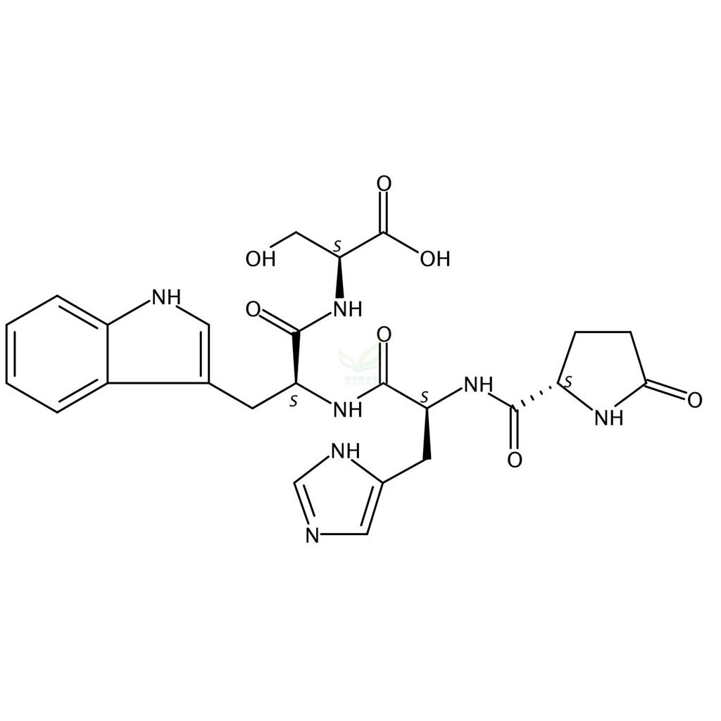 5-Oxo-L-prolyl-L-histidyl-L-tryptophyl-L-serine