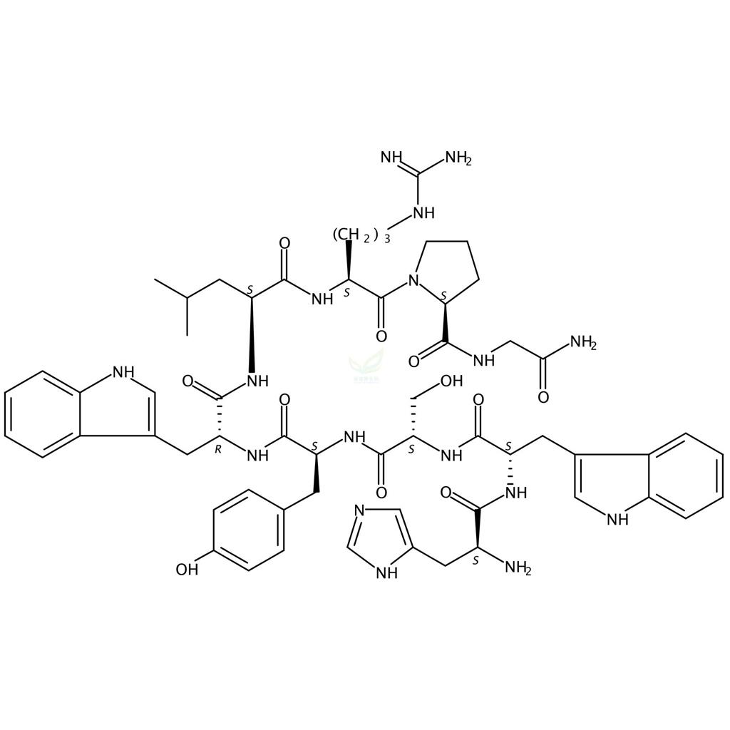 Swine 1-de(5-oxo-L-proline)-6-D-tryptophanluteinizing hormone-releasing factor