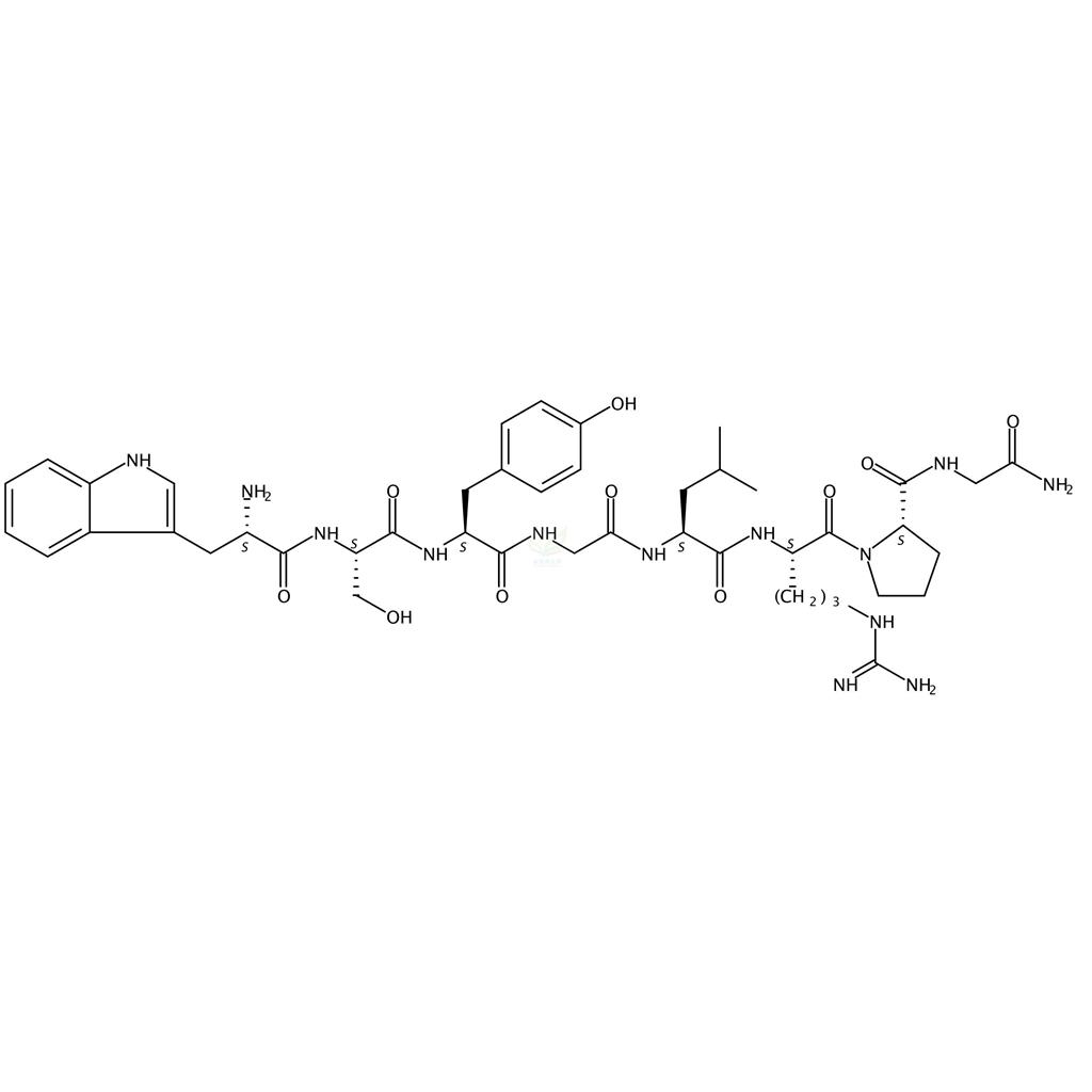 黃體生成素釋放激素LHRH (3-10),L-Tryptophyl-L-seryl-L-tyrosylglycyl-L-leucyl-L-arginyl-L-prolylglycinamide