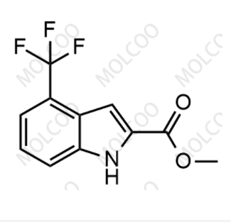 4-三氟甲基-2-吲哚甲酸甲酯,Methyl 4-(trifluoromethyl)-1H-indole-2-carboxylate