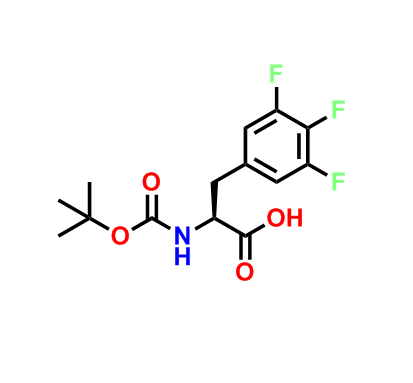 (S)-2-((叔丁氧基羰基)氨基)-3-(3,4,5-三氟苯基)丙酸,(S)-2-((tert-Butoxycarbonyl)amino)-3-(3,4,5-trifluorophenyl)propanoic acid