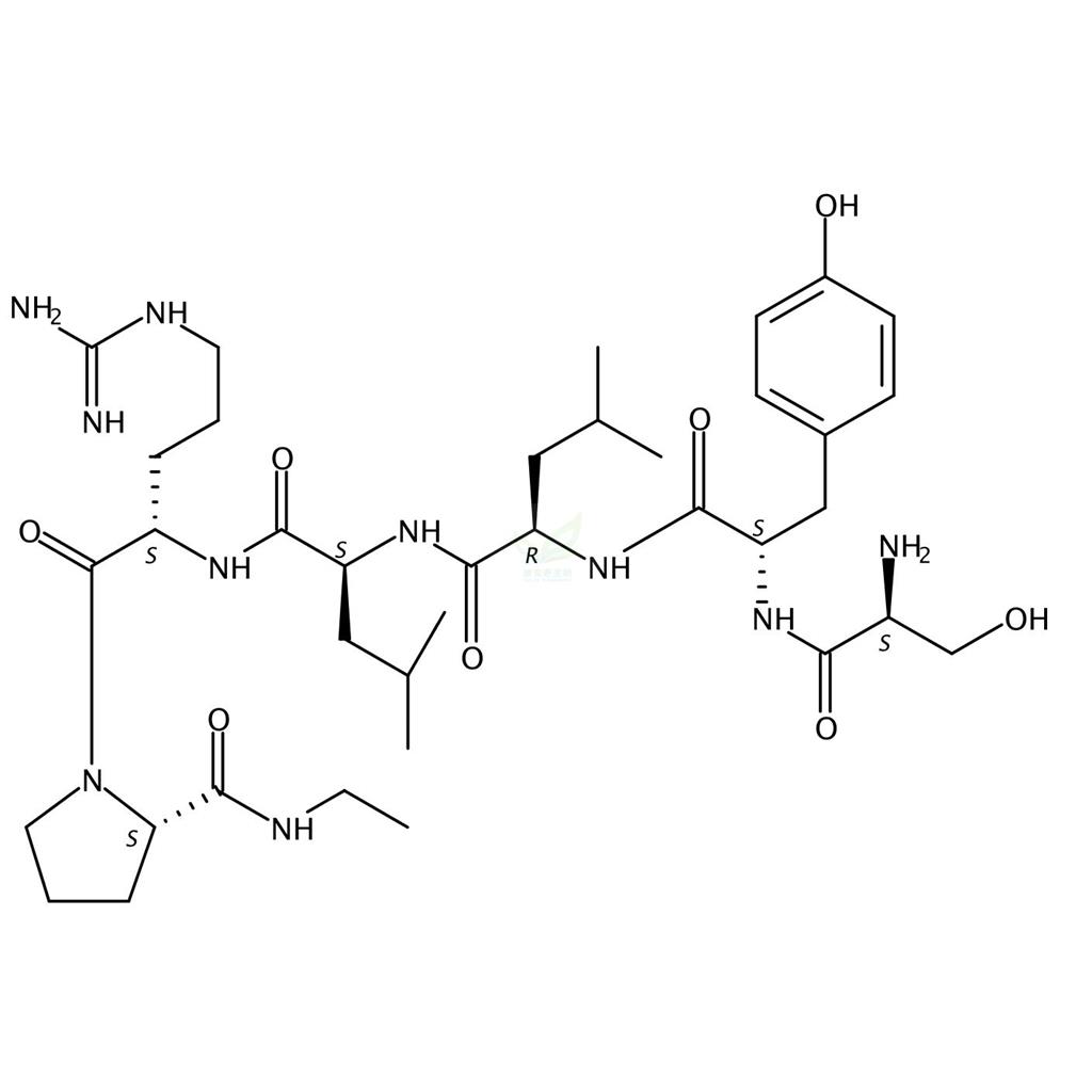 L-Seryl-L-tyrosyl-D-leucyl-L-leucyl-L-arginyl-N-ethyl-L-prolinamide