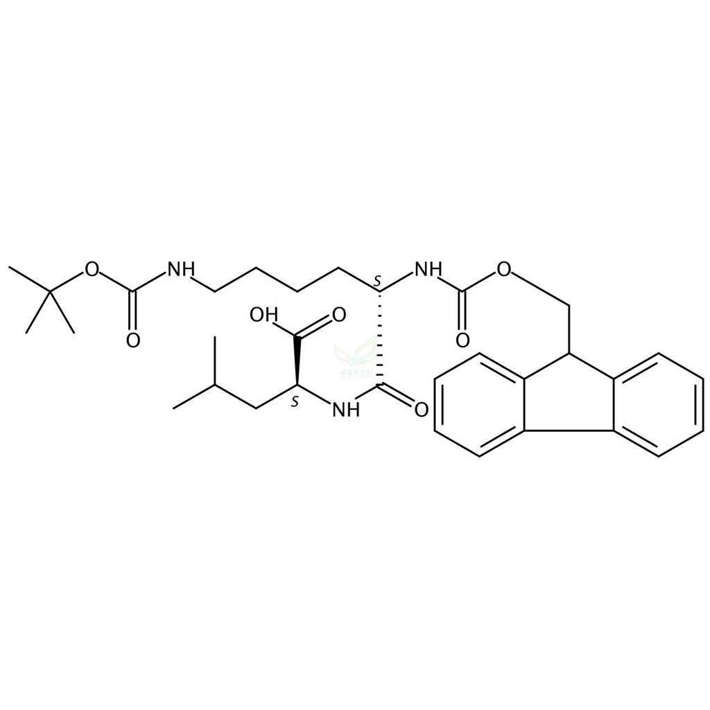 N6-[(1,1-Dimethylethoxy)carbonyl]-N2-[(9H-fluoren-9-ylmethoxy)carbonyl]-L-lysyl-L-leucine