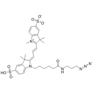 磺酰Cy3-叠氮化物,Sulfo-Cy3 Azide