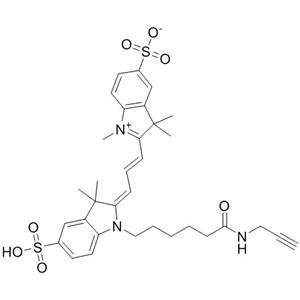 磺酰基Cy3炔烃,Sulfo-Cy3 Alkyne