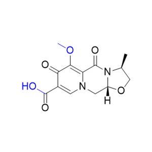 卡替拉韦杂质15,(3S,11aR)-6-methoxy-3-methyl-5,7-dioxo-2,3,5,7,11,11a- hexahydrooxazolo[3,2-a]pyrido[1,2-d]pyrazine-8-carboxylic acid