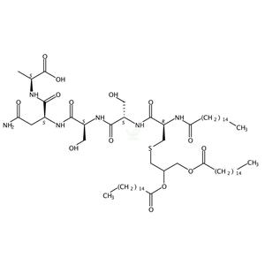 2,3-二(棕榈酰氧基)-2-丙基-N-棕榈酰-半胱氨酰-丝氨酰-丝氨酰-天冬氨酰胺酰-丙氨酸,MTPP