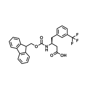 (S)-3-((((9H-芴-9-基)甲氧基)羰基)氨基)-4-(3-(三氟甲基)苯基)丁酸