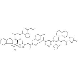 6-精氨酰-7-色氨酰-8-亮氨酰-9-N-乙基脯氨酰胺-LHRH,[D-Arg6,Pro9-NEt]Salmon GnRH
