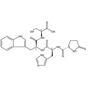 5-Oxo-L-prolyl-L-histidyl-L-tryptophyl-L-serine