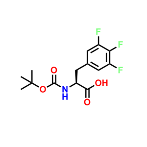 (S)-2-((叔丁氧基羰基)氨基)-3-(3,4,5-三氟苯基)丙酸