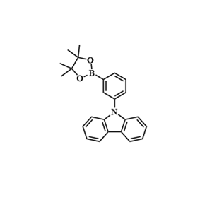 9-[3-(硼酸频哪醇酯)苯基]咔唑；870119-58-7
