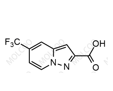 5-三氟甲基吡唑并[1,5-a]吡啶-2-羧酸,5-trifluoromethylpyrazolo [1,5-A] pyridin-2-carboxylic acid