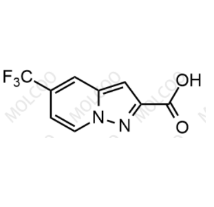 5-三氟甲基吡唑并[1,5-a]吡啶-2-羧酸,5-trifluoromethylpyrazolo [1,5-A] pyridin-2-carboxylic acid