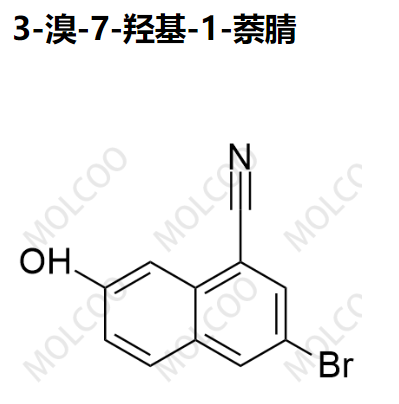 3-溴-7-羟基-1-萘腈,3-Bromo-7-hydroxy-1-naphthonitrile