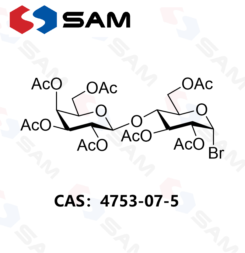 七-O-乙酰基-α-D-乳糖基溴代物,Hepta-O-acetyl-α-D-lactosyl Bromide