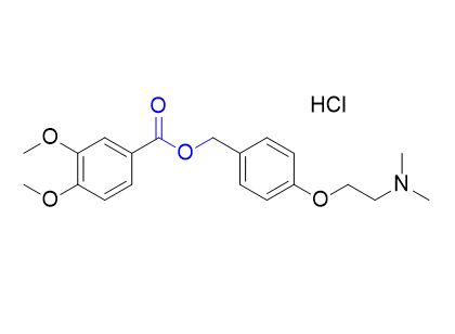 伊托必利杂质07,4-(2-(dimethylamino)ethoxy)benzyl 3,4-dimethoxybenzoate